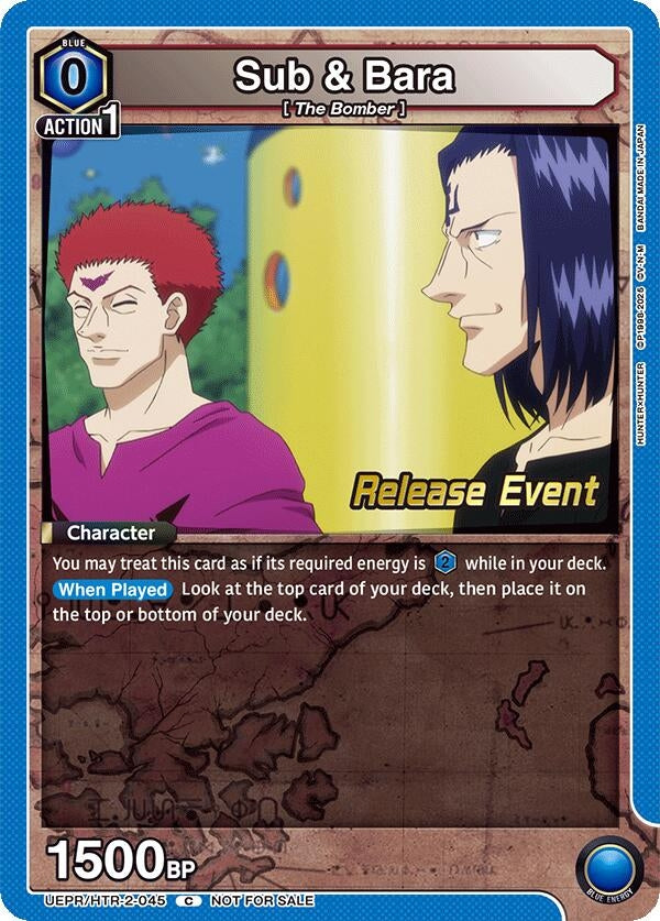 Image for Sub & Bara (UEPR/HTR-2-045) (UEX04BT: HUNTER X HUNTER Vol.2 Release Event Cards) (UEX04BT_RE) - Union Arena