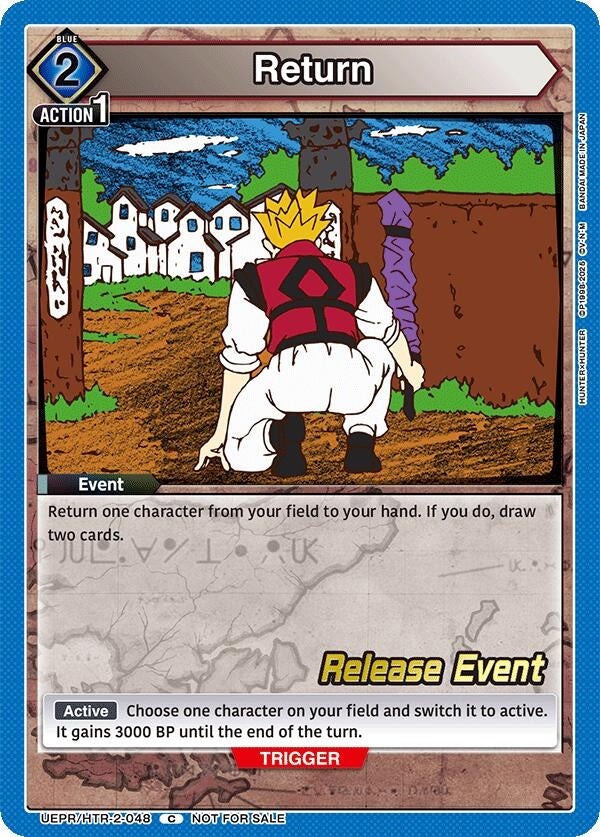 Image for Return (UEPR/HTR-2-048) (UEX04BT: HUNTER X HUNTER Vol.2 Release Event Cards) (UEX04BT_RE) - Union Arena