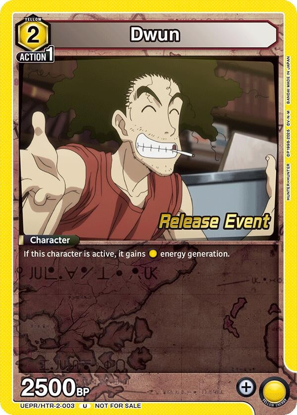 Image for Dwun (UEPR/HTR-2-003) (UEX04BT: HUNTER X HUNTER Vol.2 Release Event Cards) (UEX04BT_RE) - Union Arena