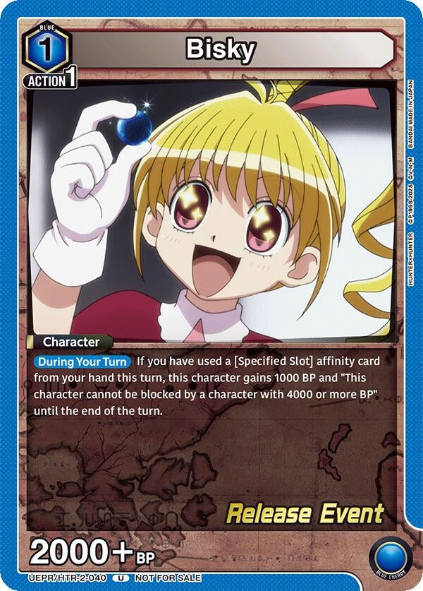 Image for Bisky (040) (UEPR/HTR-2-040) (UEX04BT: HUNTER X HUNTER Vol.2 Release Event Cards) (UEX04BT_RE) - Union Arena