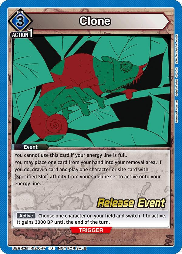 Image for Clone (UEPR/HTR-2-047) (UEX04BT: HUNTER X HUNTER Vol.2 Release Event Cards) (UEX04BT_RE) - Union Arena
