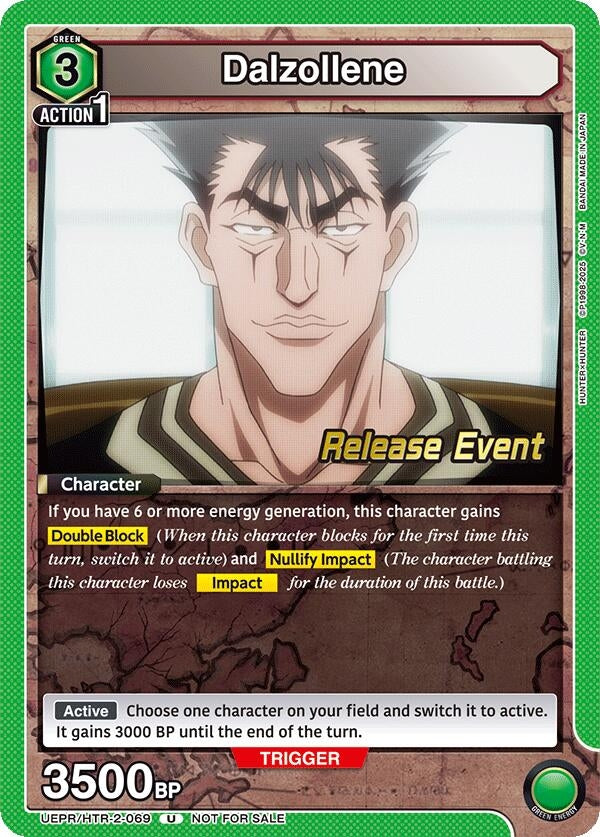 Image for Dalzollene (UEPR/HTR-2-069) (UEX04BT: HUNTER X HUNTER Vol.2 Release Event Cards) (UEX04BT_RE) - Union Arena