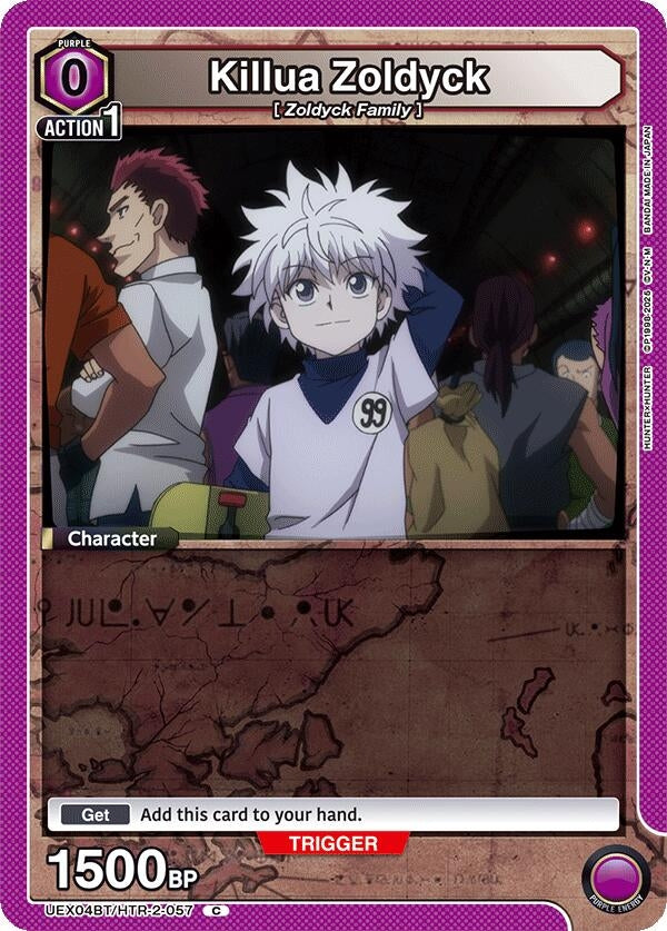 Image for Killua Zoldyck (057) (Box Topper Foil) (UEX04BT/HTR-2-057) (UEX04BT: HUNTER X HUNTER Vol.2) (UEX04BT) - Union Arena