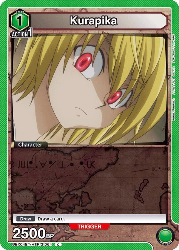 Image for Kurapika (064) (Box Topper Foil) (UEX04BT/HTR-2-064) (UEX04BT: HUNTER X HUNTER Vol.2) (UEX04BT) - Union Arena