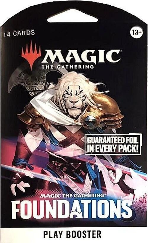 Image for Magic: The Gathering Foundations - Sleeved Play Booster Pack - Magic: The Gathering