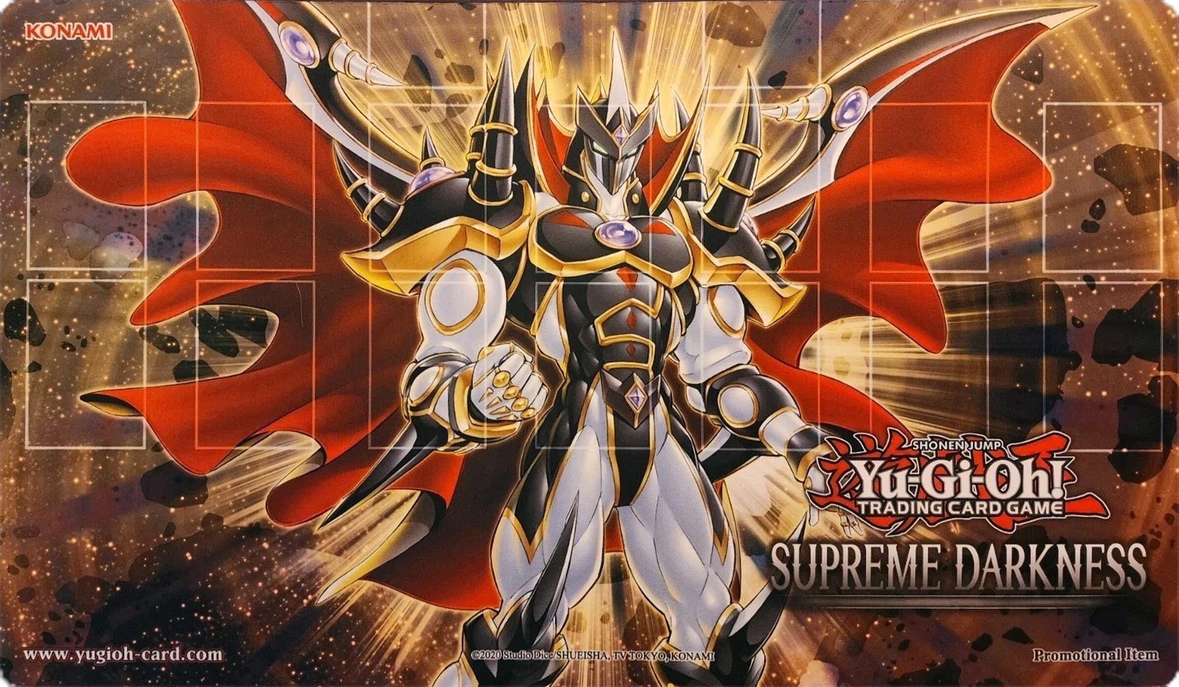 Image for Yu-Gi-Oh! Supreme Darkness Sneak Peek Promo Game Mat - Evil HERO Neos Lord - Playmats