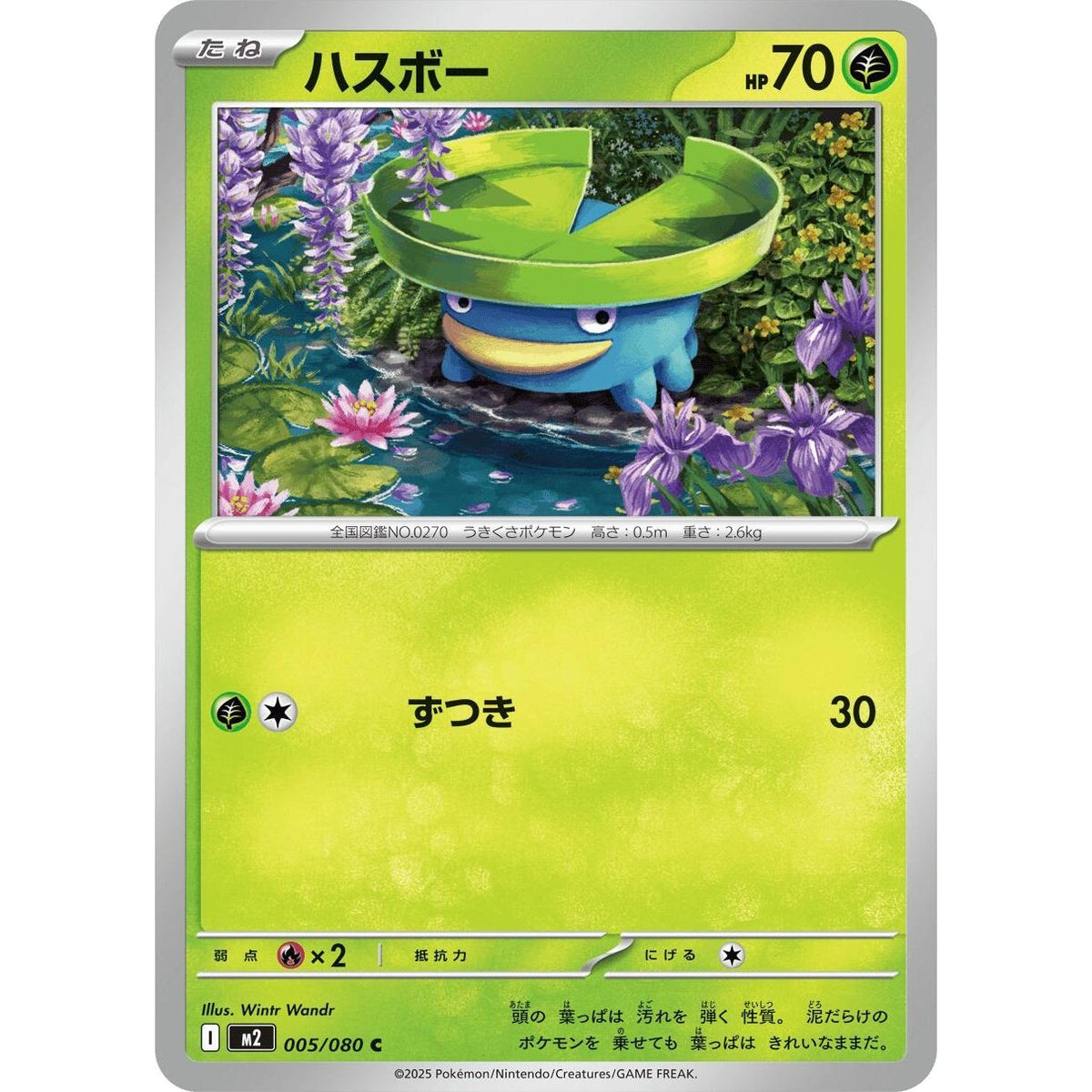 Image for Lotad (005/080) (M2: Inferno X) - Pokemon Japan