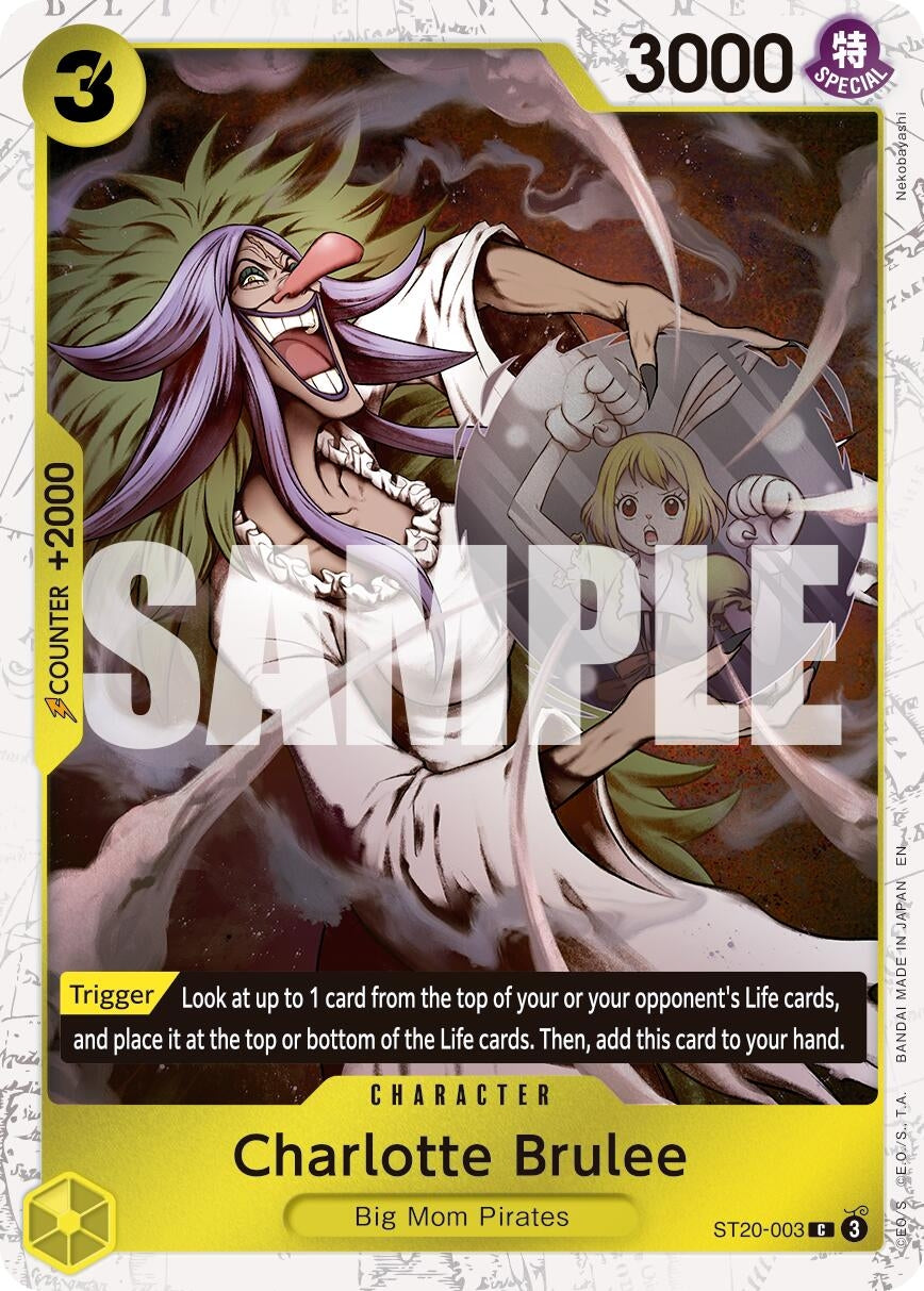 Image for Charlotte Brulee (Pirate Foil) (ST20-003) (Premium Booster -The Best- Vol. 2) (PRB-02) - One Piece Card Game