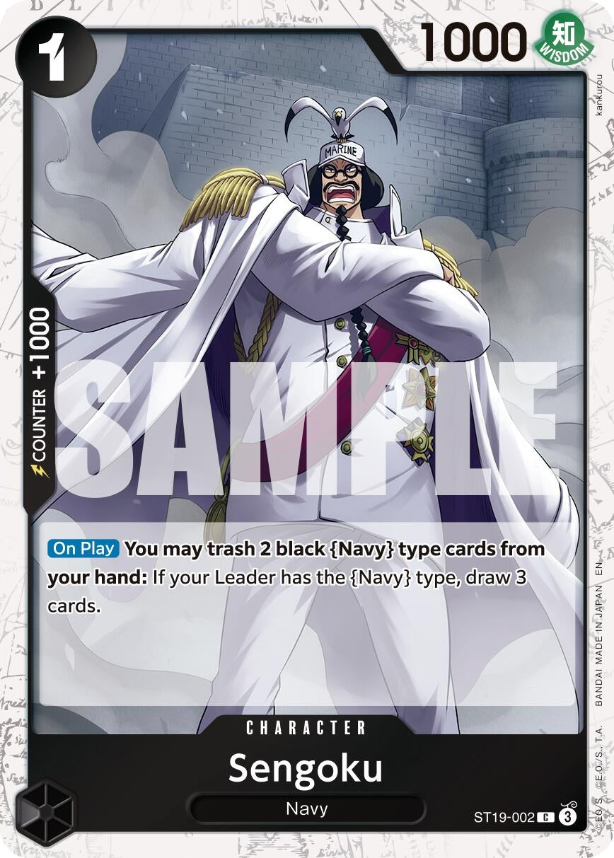 Image for Sengoku - ST19-002 (Pirate Foil) (ST19-002) (Premium Booster -The Best- Vol. 2) (PRB-02) - One Piece Card Game