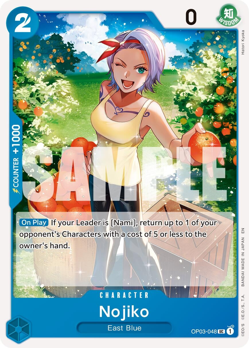 Image for Nojiko (Reprint) (OP03-048) (Premium Booster -The Best- Vol. 2) (PRB-02) - One Piece Card Game