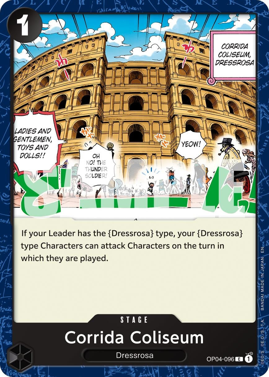 Image for Corrida Coliseum (Reprint) (OP04-096) (Premium Booster -The Best- Vol. 2) (PRB-02) - One Piece Card Game