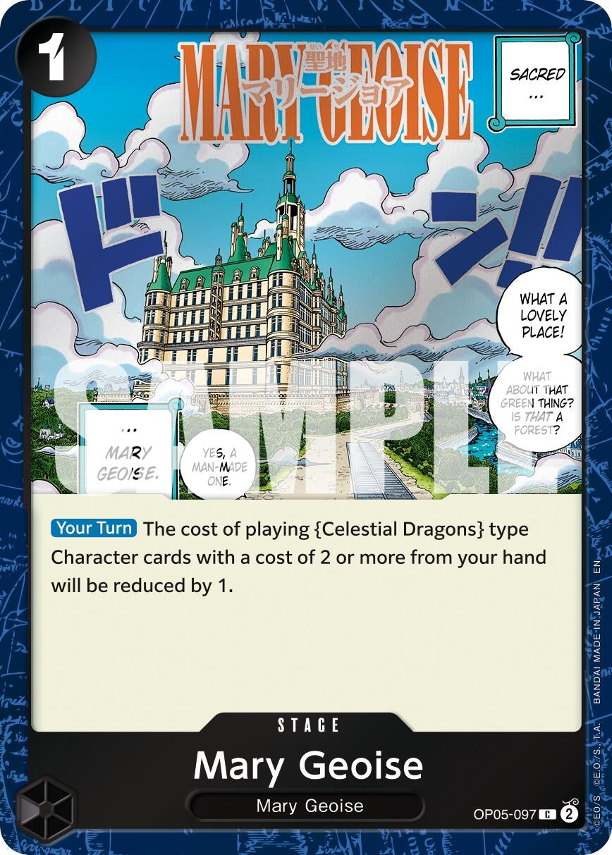 Image for Mary Geoise (Pirate Foil) (OP05-097) (Premium Booster -The Best- Vol. 2) (PRB-02) - One Piece Card Game
