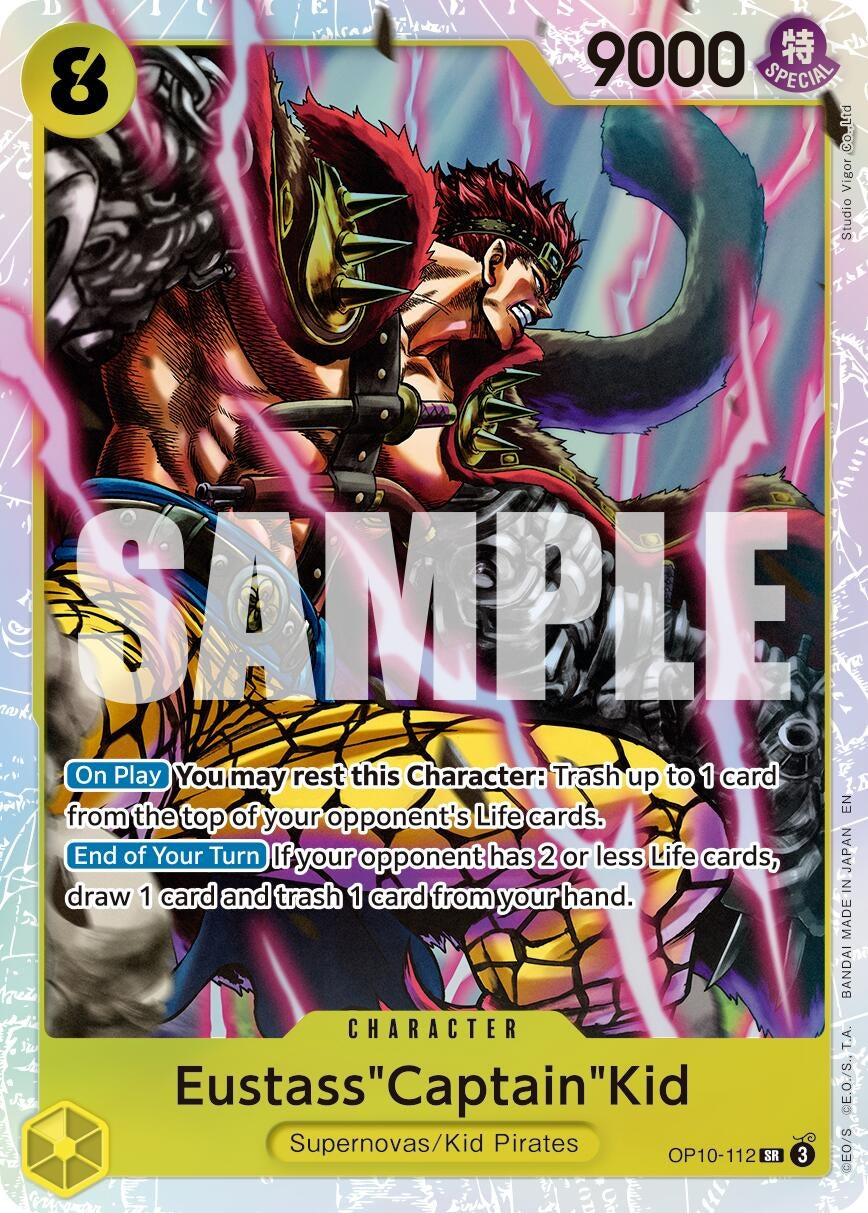 Image for Eustass"Captain"Kid (Reprint) (OP10-112) (Premium Booster -The Best- Vol. 2) (PRB-02) - One Piece Card Game