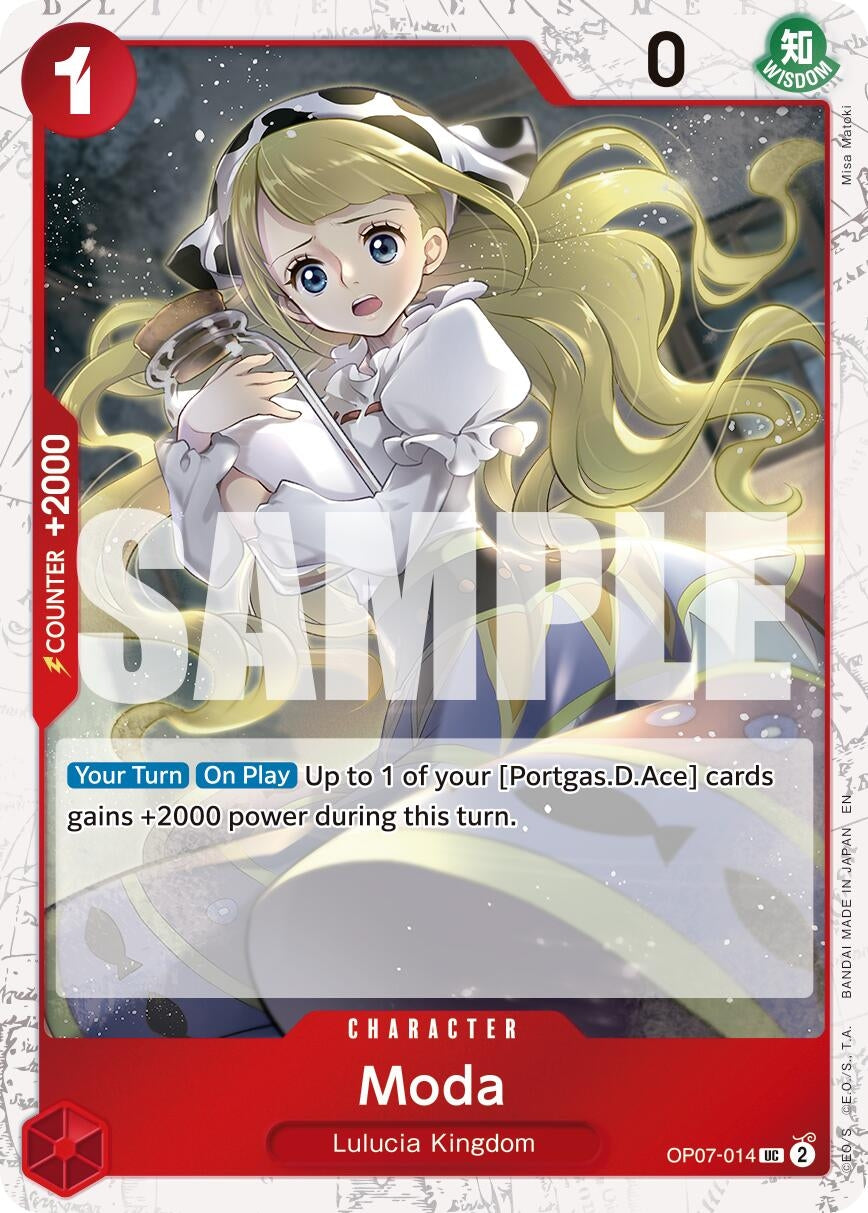 Image for Moda (Pirate Foil) (OP07-014) (Premium Booster -The Best- Vol. 2) (PRB-02) - One Piece Card Game