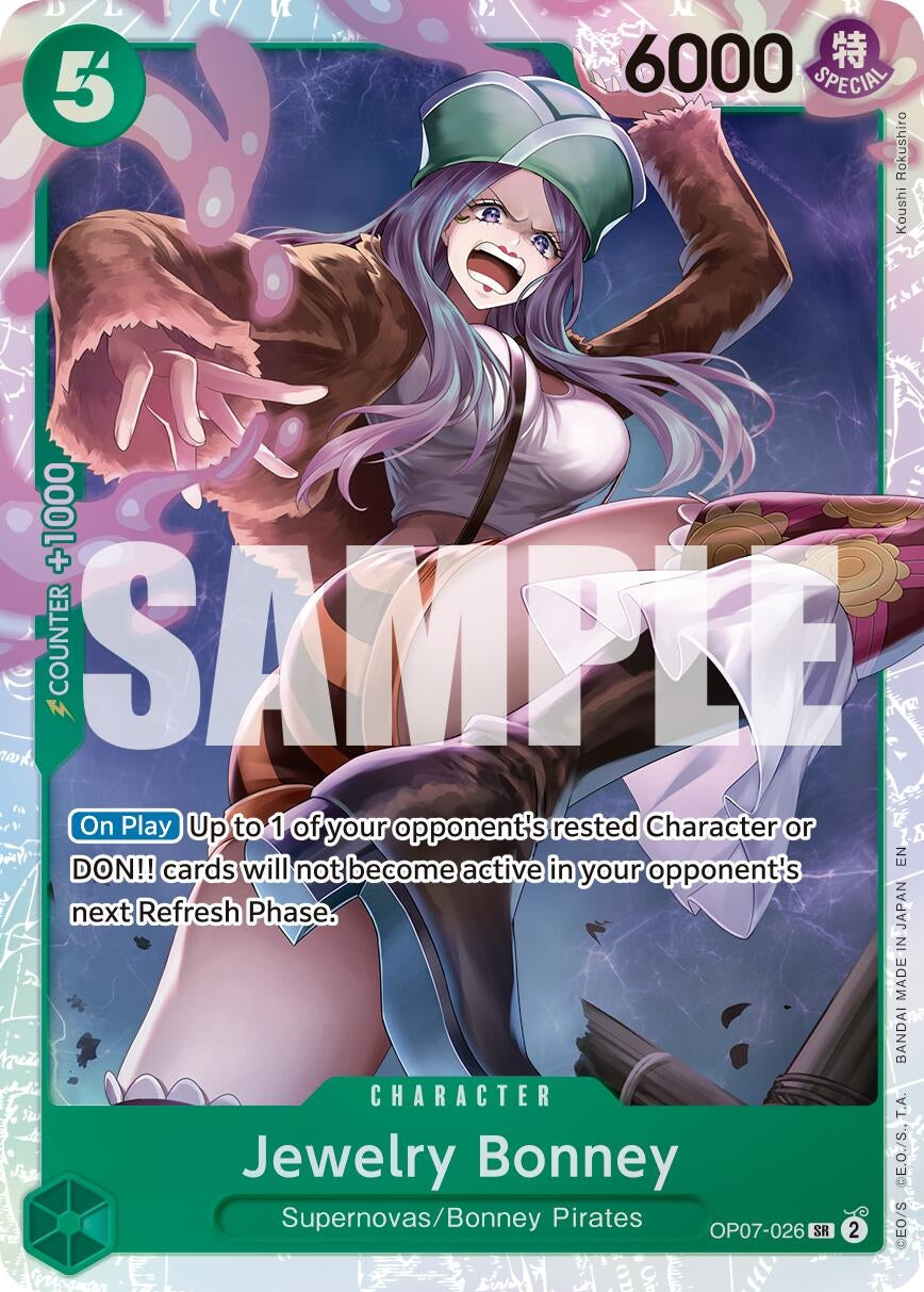 Image for Jewelry Bonney - OP07-026 (Reprint) (OP07-026) (Premium Booster -The Best- Vol. 2) (PRB-02) - One Piece Card Game