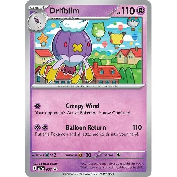 Image for Drifblim - 006 (006) (ME: Mega Evolution Promo) - Pokemon