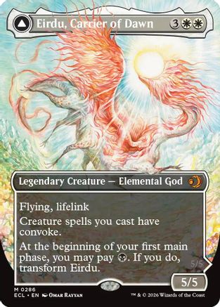 Eirdu, Carrier of Dawn (Borderless) (286) (Lorwyn Eclipsed) - PokeBox USA