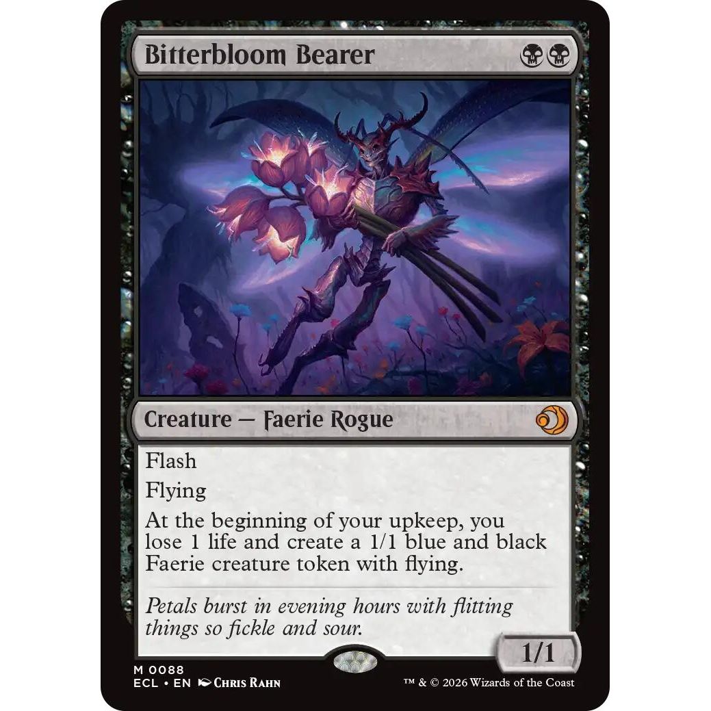 Image for Bitterbloom Bearer (88) (Lorwyn Eclipsed) - Magic: The Gathering