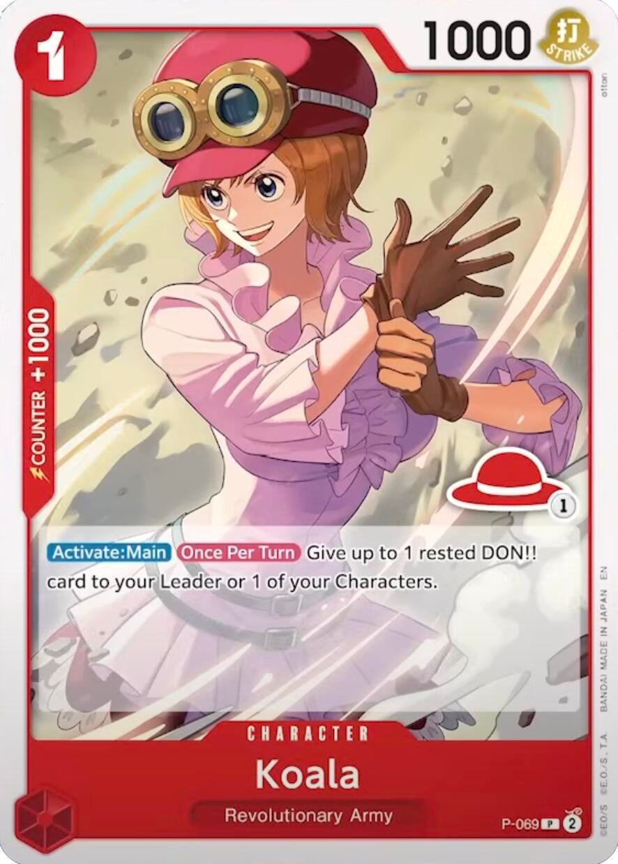 Image for Koala (Luffy Deck) (P-069) (Learn Together Deck Set) (LT-01) - One Piece Card Game