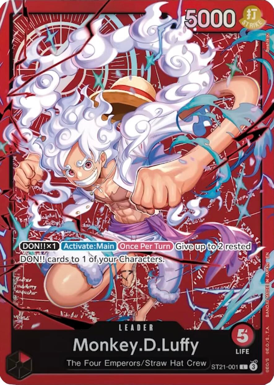 Image for Monkey.D.Luffy - ST21-001 (Luffy Deck) (ST21-001) (Learn Together Deck Set) (LT-01) - One Piece Card Game