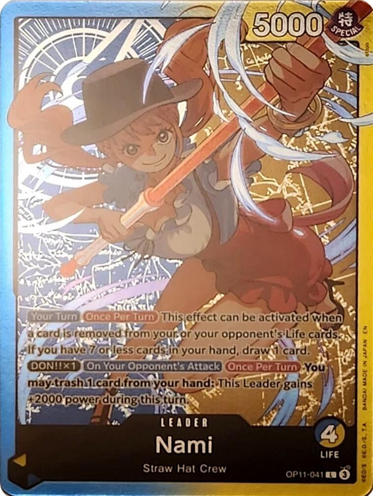Image for Nami - OP11-041 (Nami Deck) (OP11-041) (Learn Together Deck Set) (LT-01) - One Piece Card Game