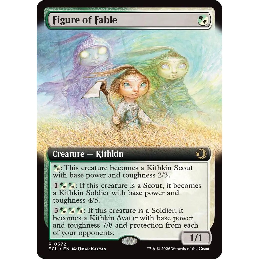 Image for Figure of Fable (Extended Art) (372) (Lorwyn Eclipsed) - Magic: The Gathering