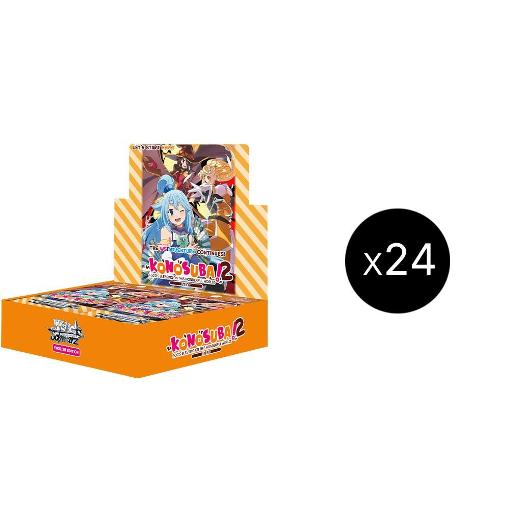 Image for KONOSUBA -God’s blessing on this wonderful world! Re:Edit Booster Box Case - Weiss Schwarz