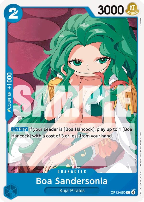 Image for Boa Sandersonia (OP13-050) (Carrying On His Will) (OP13) - One Piece Card Game