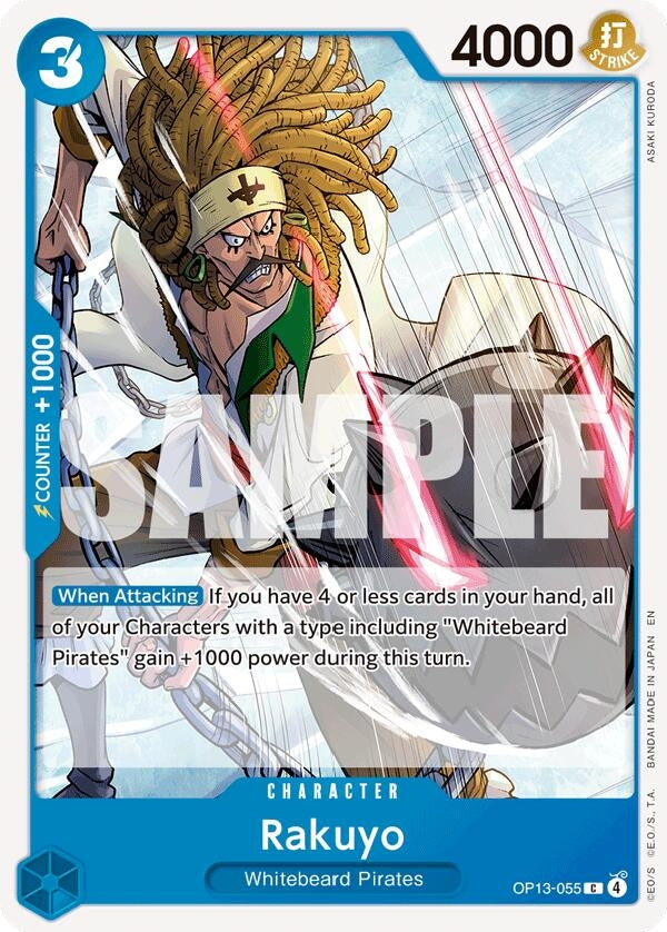 Image for Rakuyo (OP13-055) (Carrying On His Will) (OP13) - One Piece Card Game