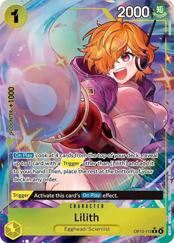 Image for Lilith (Alternate Art) (OP13-113) (Carrying On His Will) (OP13) - One Piece Card Game