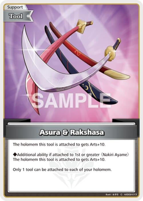 Image for Asura & Rakshasa (hSD02-013) (SD02: Start Deck: Red Nakiri Ayame) (SD02E) - Hololive