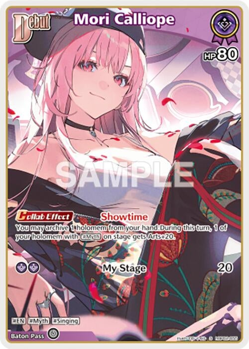 Image for Mori Calliope (S) (hBP02-055) (hBP02-055) (Quintet Spectrum) (BP02E) - Hololive