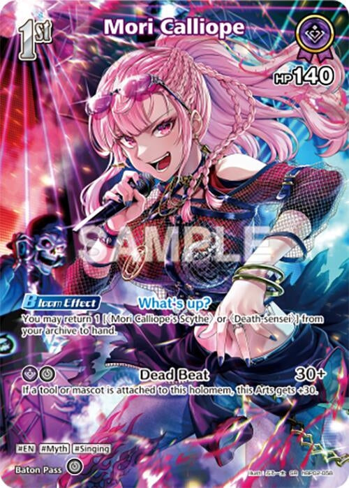 Image for Mori Calliope (SR) (hBP02-058) (hBP02-058) (Quintet Spectrum) (BP02E) - Hololive