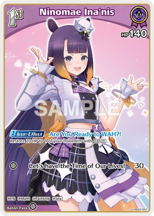 Image for Ninomae Ina'nis (U) (hBP02-063) (Quintet Spectrum) (BP02E) - Hololive