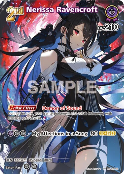 Image for Nerissa Ravencroft (SR) (hBP02-068) (Quintet Spectrum) (BP02E) - Hololive