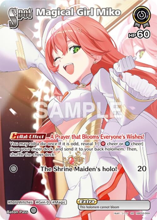 Image for Magical Girl Miko (SR) (hBP02-069) (Quintet Spectrum) (BP02E) - Hololive