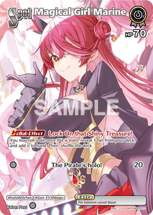Image for Magical Girl Marine (SR) (hBP02-073) (Quintet Spectrum) (BP02E) - Hololive