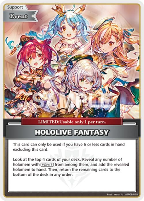 Image for HOLOLIVE FANTASY (U) (hBP02-085) (Quintet Spectrum) (BP02E) - Hololive