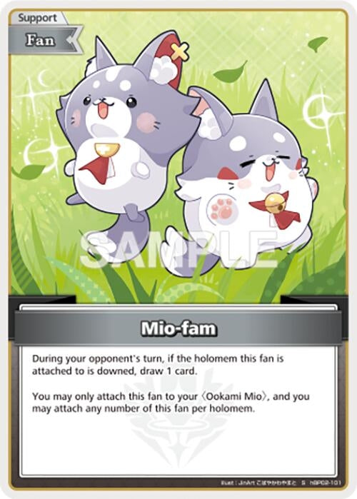 Image for Mio-fam (S) (hBP02-101) (Quintet Spectrum) (BP02E) - Hololive