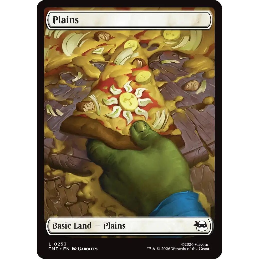 Image for Plains (0253) (253) (Teenage Mutant Ninja Turtles) - Magic: The Gathering