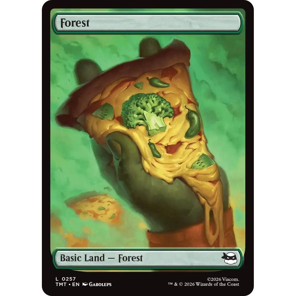 Image for Forest (0257) (257) (Teenage Mutant Ninja Turtles) - Magic: The Gathering