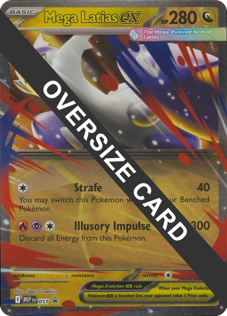 Image for Mega Latias ex - 011 (011) (Jumbo Cards) (PR) - Pokemon