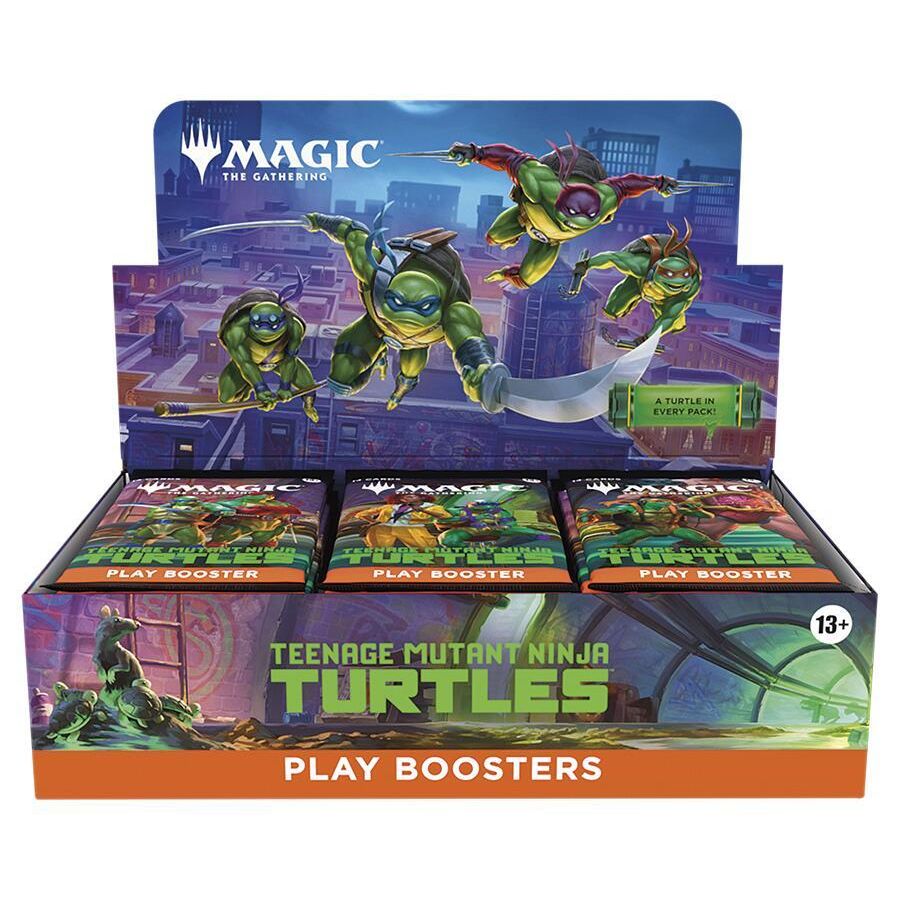 Magic The Gathering | Teenage Mutant Ninja Turtles Play Booster Box - PokeBox USA