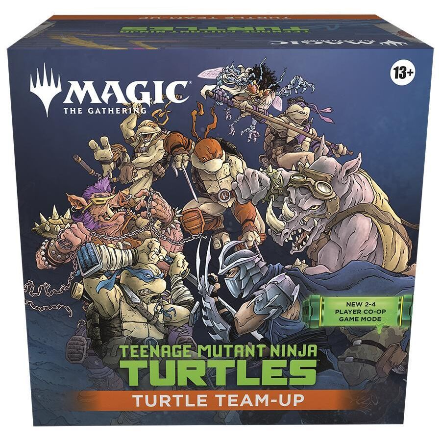 Magic The Gathering | Teenage Mutant Ninja Turtles Team-Up Theme Box - PokeBox USA