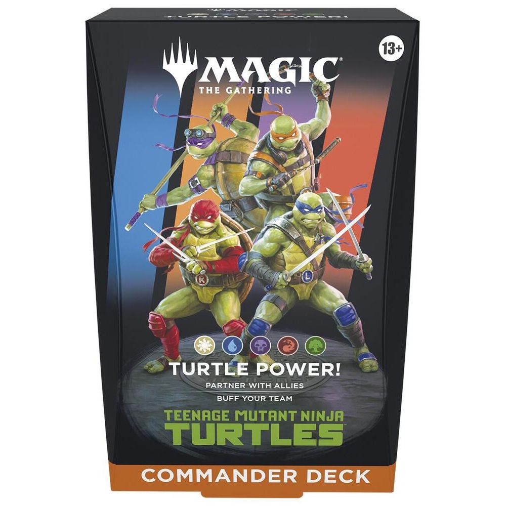 Magic The Gathering | Teenage Mutant Ninja Turtles Commander Deck: Turtle Power! - PokeBox USA