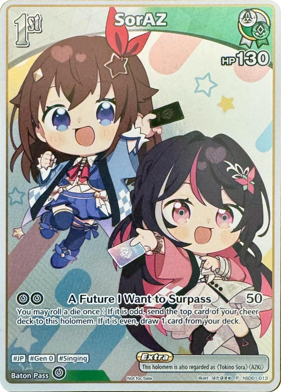 Image for SorAZ (P) (hSD01-013) (hSD01-013) (hololive OFFICIAL CARD GAME Promos) (hOCGP) - Hololive