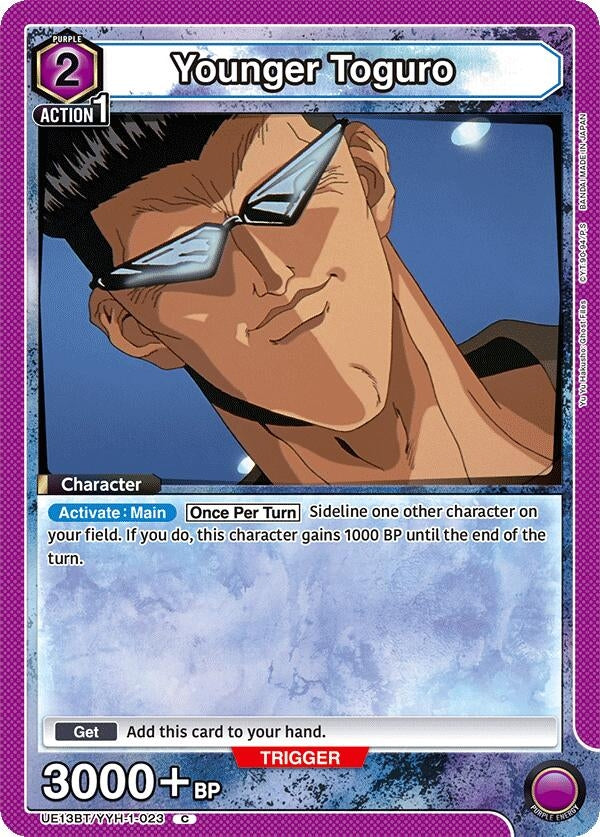 Image for Younger Toguro (023) (UE13BT/YYH-1-023) (UE13BT: Yu Yu Hakusho: Ghost Files) (UE13BT) - Union Arena