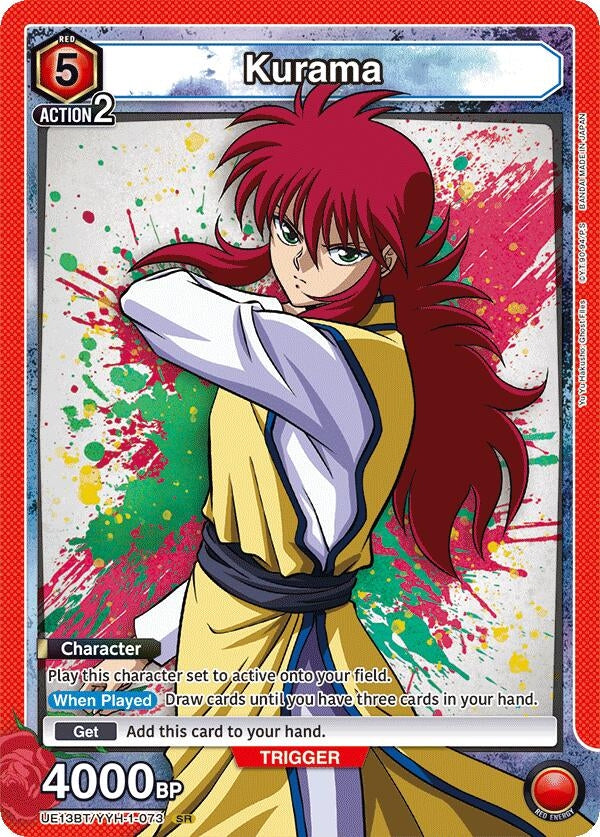 Image for Kurama (073) (UE13BT/YYH-1-073) (UE13BT: Yu Yu Hakusho: Ghost Files) (UE13BT) - Union Arena