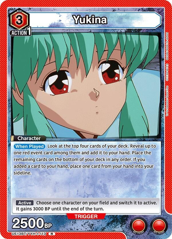 Image for Yukina (113) (UE13BT/YYH-1-113) (UE13BT: Yu Yu Hakusho: Ghost Files) (UE13BT) - Union Arena