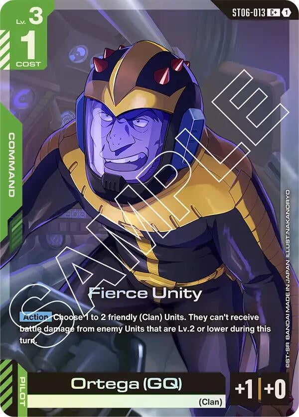 Image for Fierce Unity (C+) (ST06-013) (Starter Deck 06: Clan Unity) (ST06) - Gundam Card Game